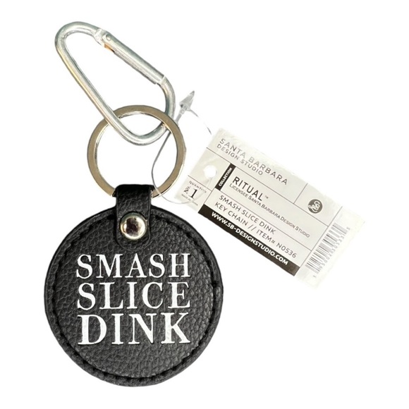 Pickleball Zipper Pouch and Keychain - Picture 4 of 6